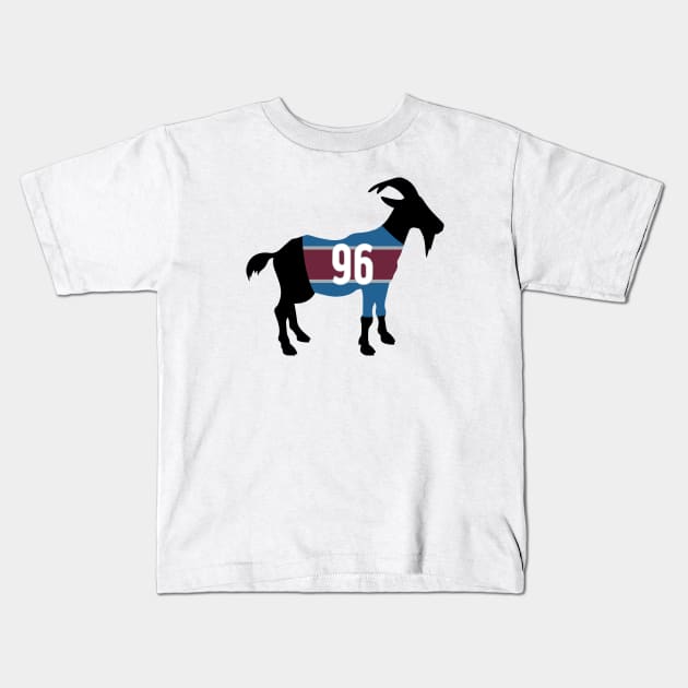 Mikko Rantanen GOAT Kids T-Shirt by cwijeta